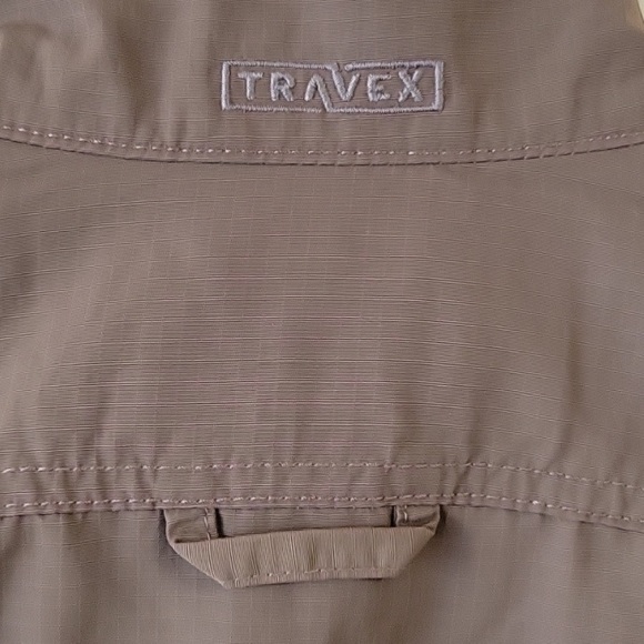 Eddie Bauer Travex Mens Nylon Brown Jacket Size Medium - Picture 7 of 10